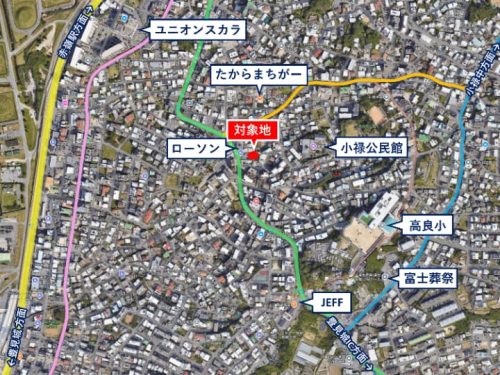 真栄平公民館(周辺)