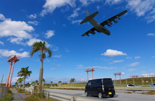 軍用地：嘉手納飛行場